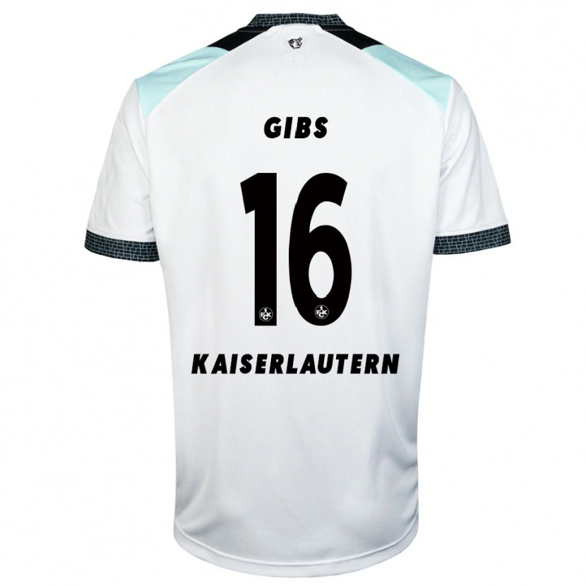 Danxen Kinder Owen Gibs #16 Weiß Schwarz Auswärtstrikot Trikot 2025/26 T-Shirt Österreich
