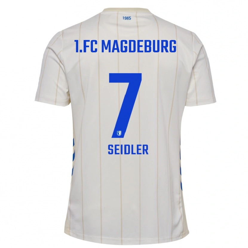 Danxen Kinder Wiebke Seidler #7 Weiß Blau Auswärtstrikot Trikot 2025/26 T-Shirt Österreich