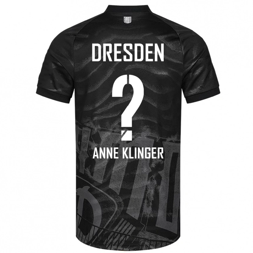 Danxen Kinder Jo Anne Klinger #0 Schwarz Grau Auswärtstrikot Trikot 2025/26 T-Shirt Österreich