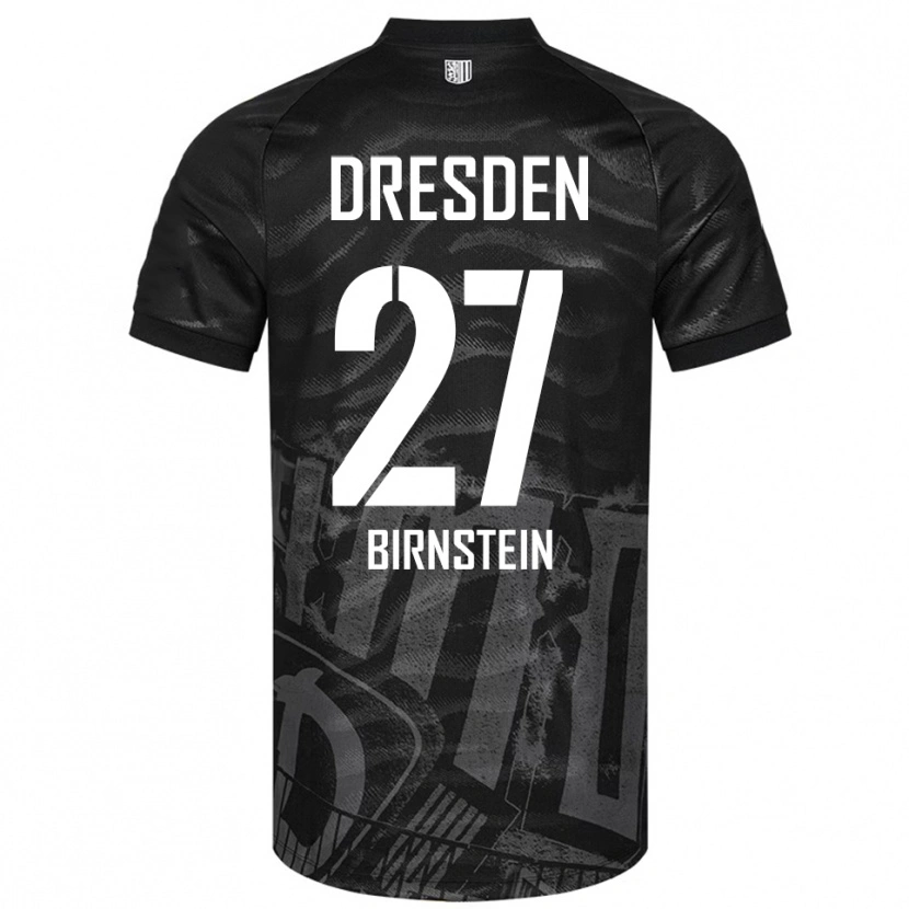 Danxen Kinder Nick Birnstein #27 Schwarz Grau Auswärtstrikot Trikot 2025/26 T-Shirt Österreich