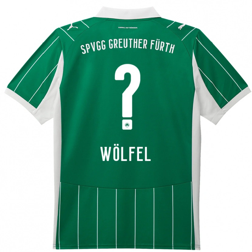 Danxen Kinder Luisa Wölfel #0 Grün Weiß Auswärtstrikot Trikot 2025/26 T-Shirt Österreich