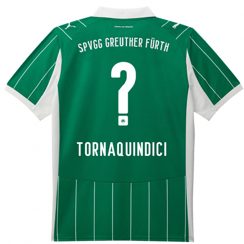 Danxen Kinder Aurora Tornaquindici #0 Grün Weiß Auswärtstrikot Trikot 2025/26 T-Shirt Österreich