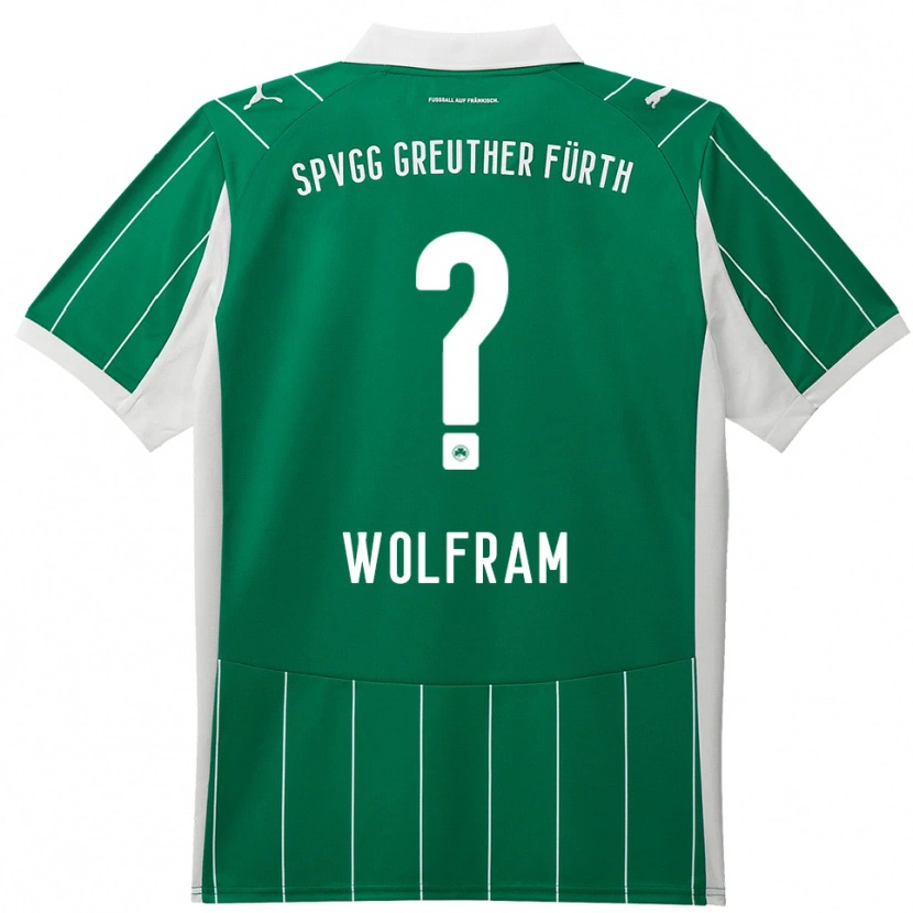 Danxen Kinder Ann-Kathrin Wolfram #0 Grün Weiß Auswärtstrikot Trikot 2025/26 T-Shirt Österreich