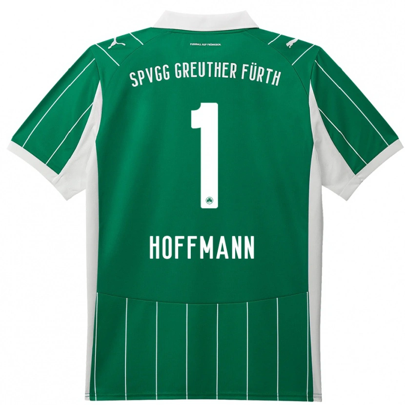 Danxen Kinder Simon Hoffmann #1 Grün Weiß Auswärtstrikot Trikot 2025/26 T-Shirt Österreich