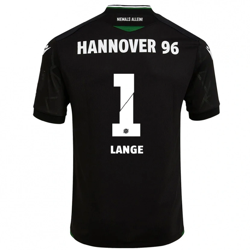 Danxen Kinder Tom Lange #1 Schwarz Grün Auswärtstrikot Trikot 2025/26 T-Shirt Österreich