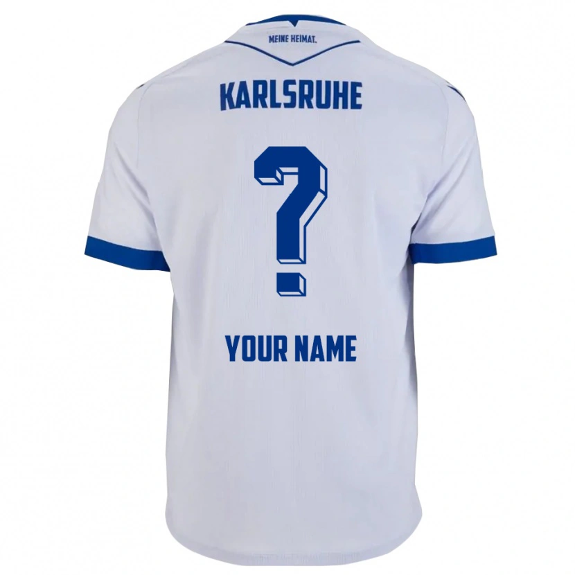 Danxen Kinder Ihren Namen #0 Weiß Blau Auswärtstrikot Trikot 2025/26 T-Shirt Österreich