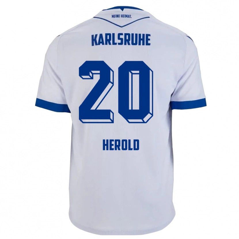 Danxen Kinder David Herold #20 Weiß Blau Auswärtstrikot Trikot 2025/26 T-Shirt Österreich