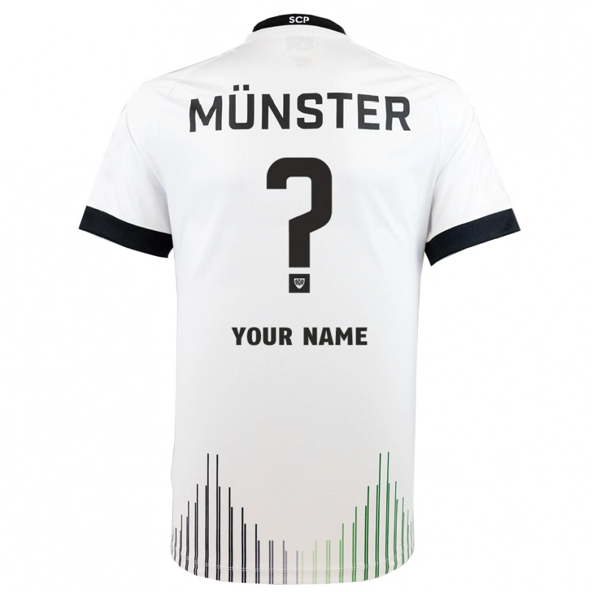 Danxen Kinder Ihren Namen #0 Weiß Schwarz Auswärtstrikot Trikot 2025/26 T-Shirt Österreich