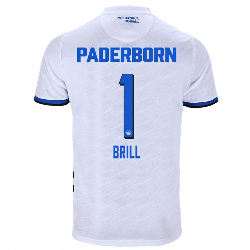 Danxen Kinder Moritz Brill #1 Weiß Blau Auswärtstrikot Trikot 2025/26 T-Shirt Österreich