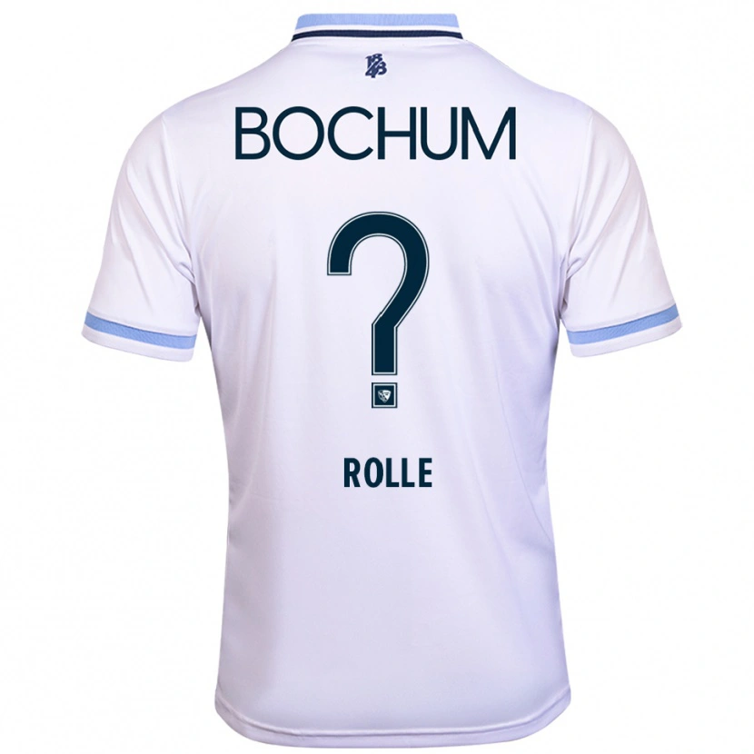 Danxen Kinder Sarah Rolle #0 Weiß Himmelblau Auswärtstrikot Trikot 2025/26 T-Shirt Österreich