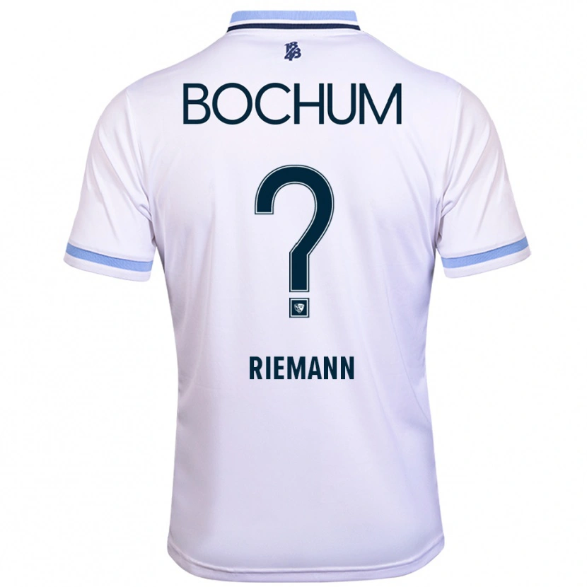 Danxen Kinder Manuel Riemann #0 Weiß Himmelblau Auswärtstrikot Trikot 2025/26 T-Shirt Österreich