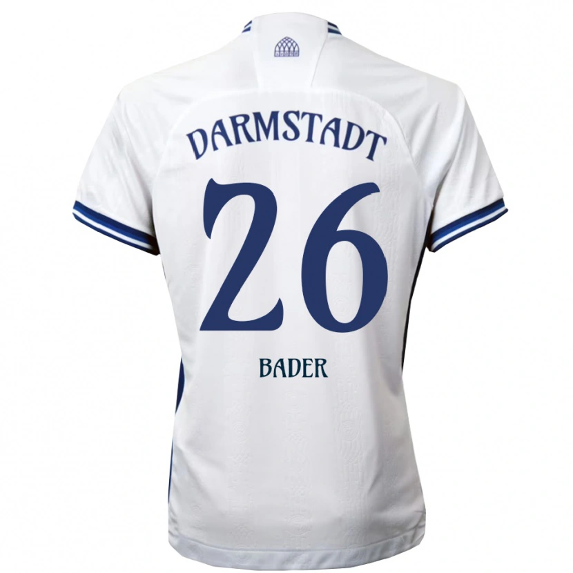 Danxen Kinder Matthias Bader #26 Weiß Blau Auswärtstrikot Trikot 2025/26 T-Shirt Österreich