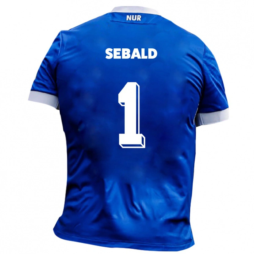 Danxen Kinder Alexander Sebald #1 Blau Weiß Auswärtstrikot Trikot 2025/26 T-Shirt Österreich
