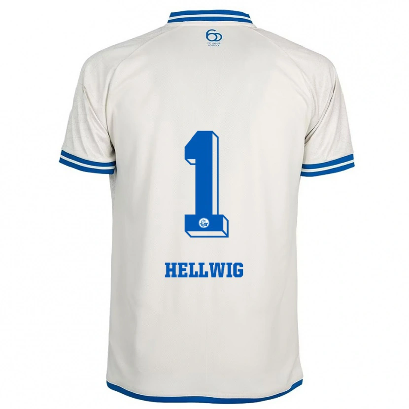 Danxen Kinder Merle Hellwig #1 Weiß Blau Auswärtstrikot Trikot 2025/26 T-Shirt Österreich