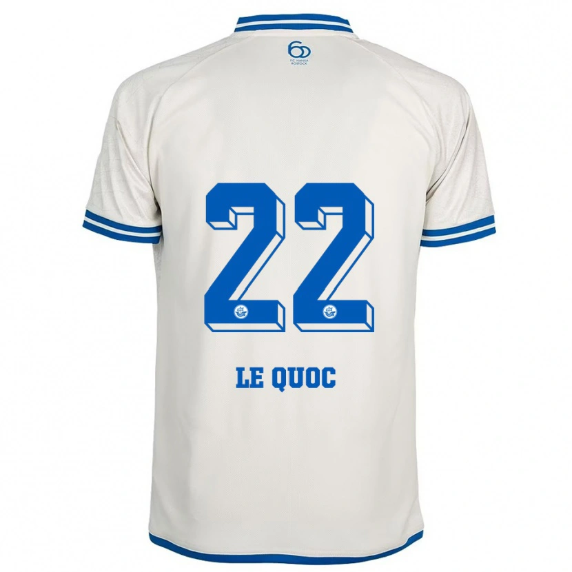 Danxen Kinder Jenny Le Quoc #22 Weiß Blau Auswärtstrikot Trikot 2025/26 T-Shirt Österreich