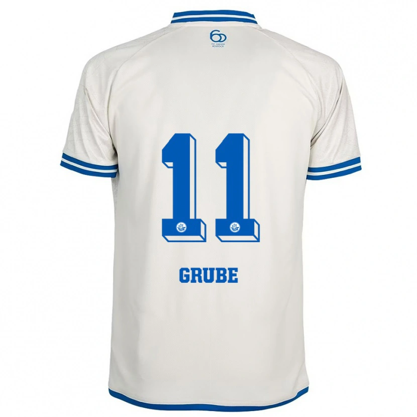 Danxen Kinder Pepe Grube #11 Weiß Blau Auswärtstrikot Trikot 2025/26 T-Shirt Österreich