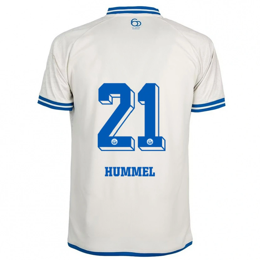 Danxen Kinder David Hummel #21 Weiß Blau Auswärtstrikot Trikot 2025/26 T-Shirt Österreich