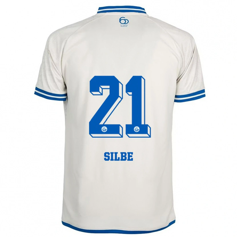 Danxen Kinder Johanna Silbe #21 Weiß Blau Auswärtstrikot Trikot 2025/26 T-Shirt Österreich