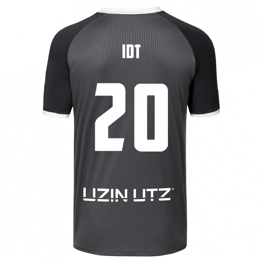 Danxen Kinder David Idt #20 Grau Weiß Auswärtstrikot Trikot 2025/26 T-Shirt Österreich