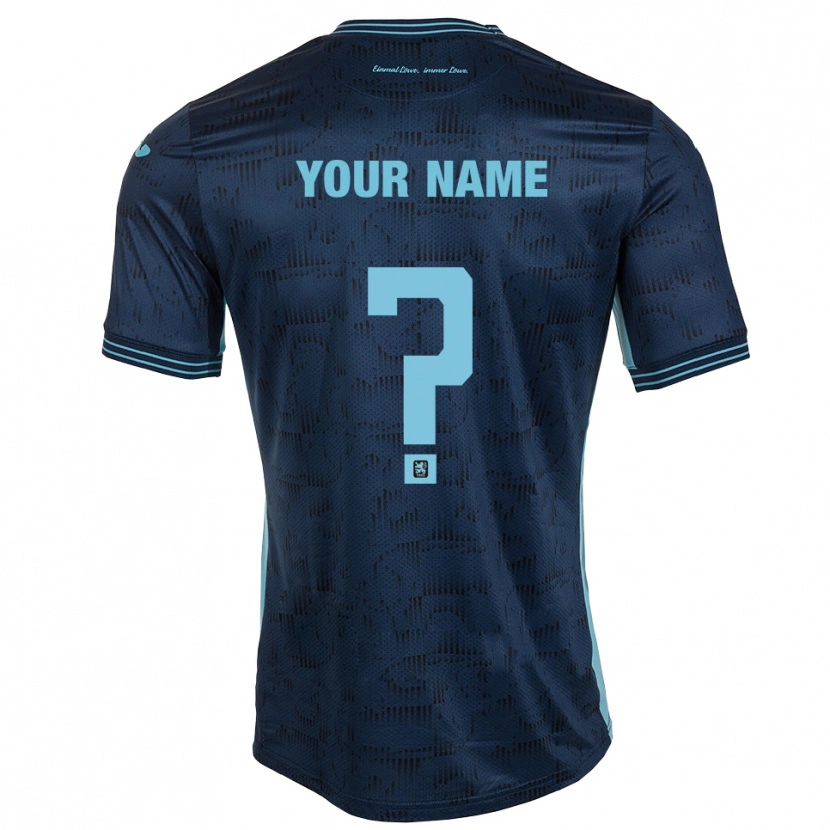 Danxen Kinder Ihren Namen #0 Königsblau Auswärtstrikot Trikot 2025/26 T-Shirt Österreich
