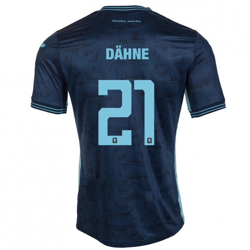 Danxen Kinder Thomas Dähne #21 Königsblau Auswärtstrikot Trikot 2025/26 T-Shirt Österreich