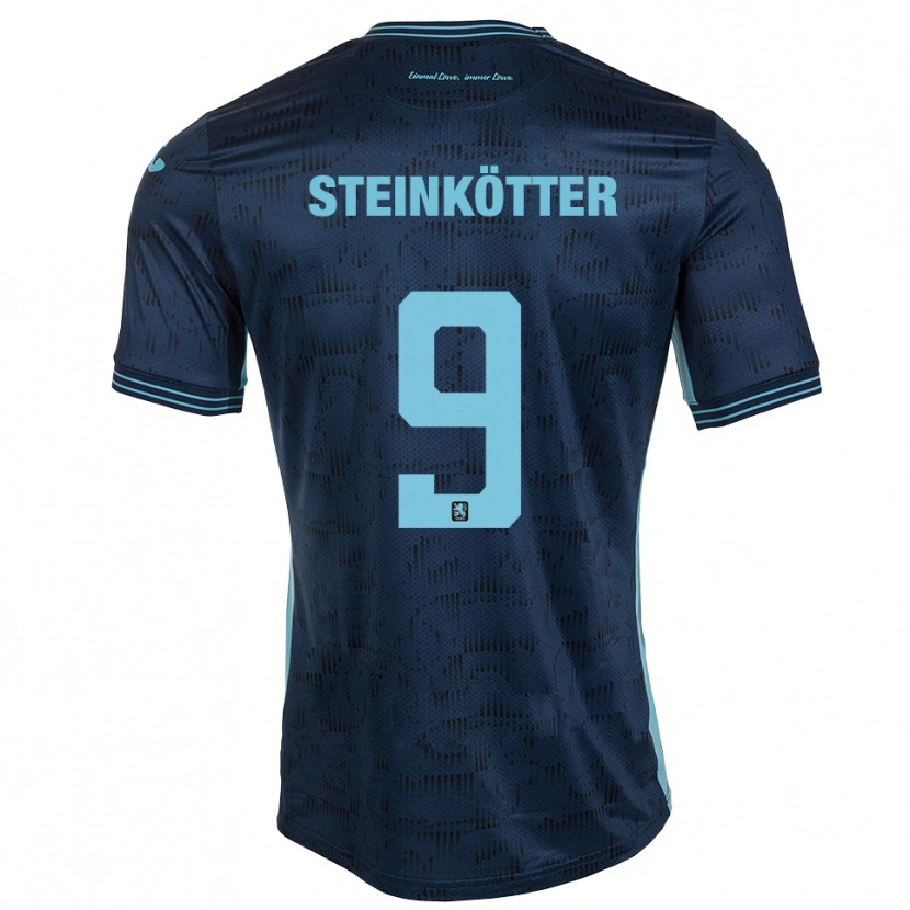 Danxen Kinder Justin Steinkötter #9 Königsblau Auswärtstrikot Trikot 2025/26 T-Shirt Österreich