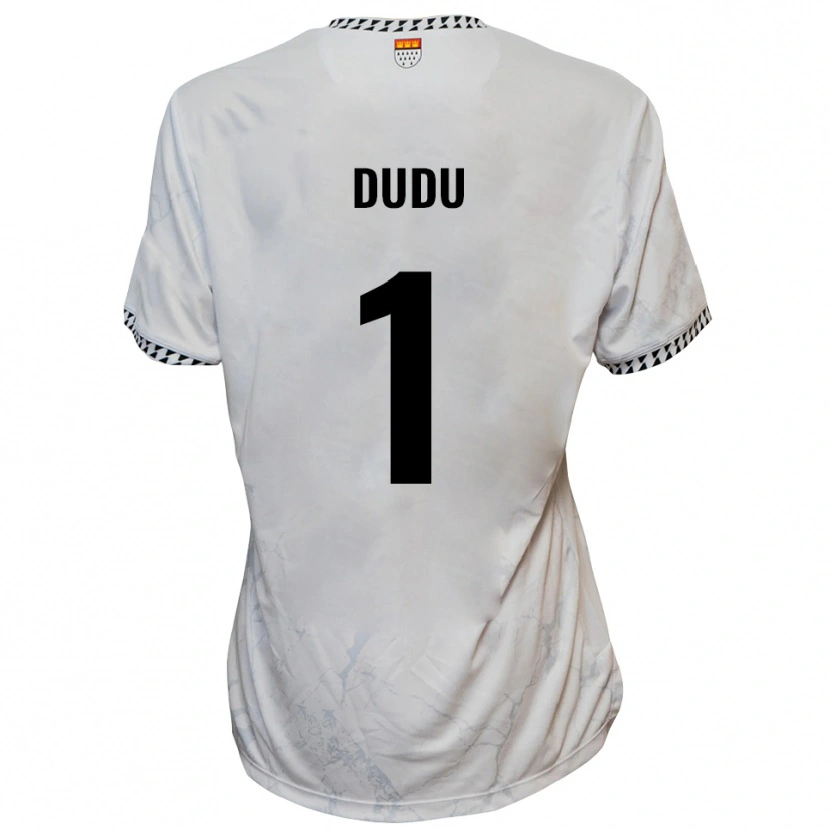 Danxen Kinder Dudu #1 Weiß Schwarz Auswärtstrikot Trikot 2025/26 T-Shirt Österreich