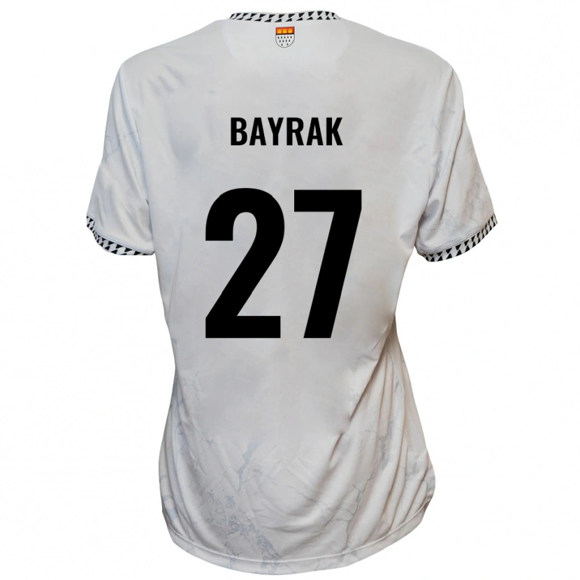 Danxen Kinder Boran Bayrak #27 Weiß Schwarz Auswärtstrikot Trikot 2025/26 T-Shirt Österreich