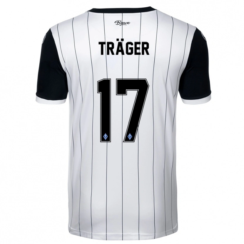 Danxen Kinder Mika Träger #17 Weiß Schwarz Auswärtstrikot Trikot 2025/26 T-Shirt Österreich