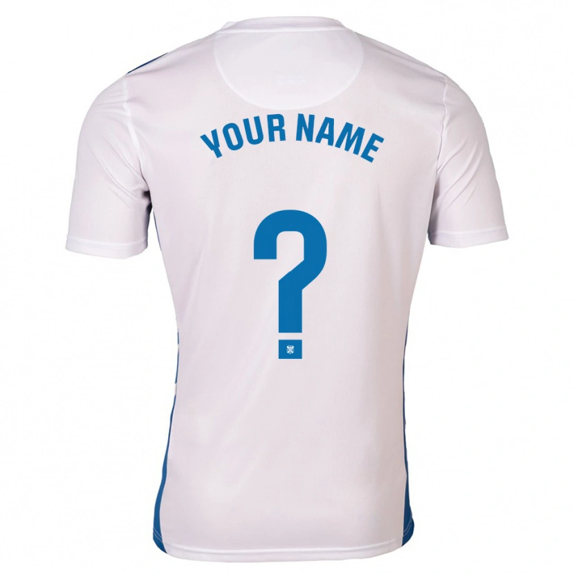 Danxen Herren Ihren Namen #0 Weiß Blau Heimtrikot Trikot 2025/26 T-Shirt Österreich