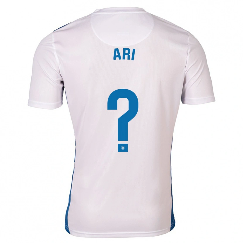 Danxen Herren Ariana Arias Jiménez #0 Weiß Blau Heimtrikot Trikot 2025/26 T-Shirt Österreich