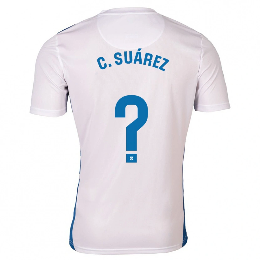 Danxen Herren Carlota Suárez Crespo #0 Weiß Blau Heimtrikot Trikot 2025/26 T-Shirt Österreich