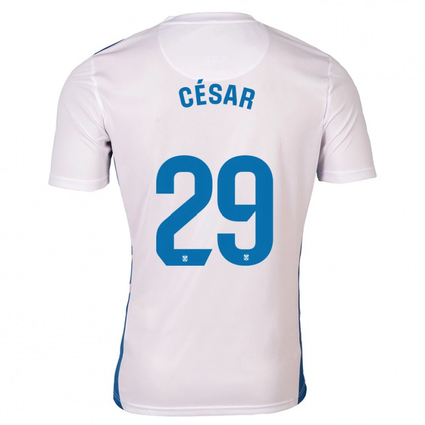 Danxen Herren César Álvarez #29 Weiß Blau Heimtrikot Trikot 2025/26 T-Shirt Österreich