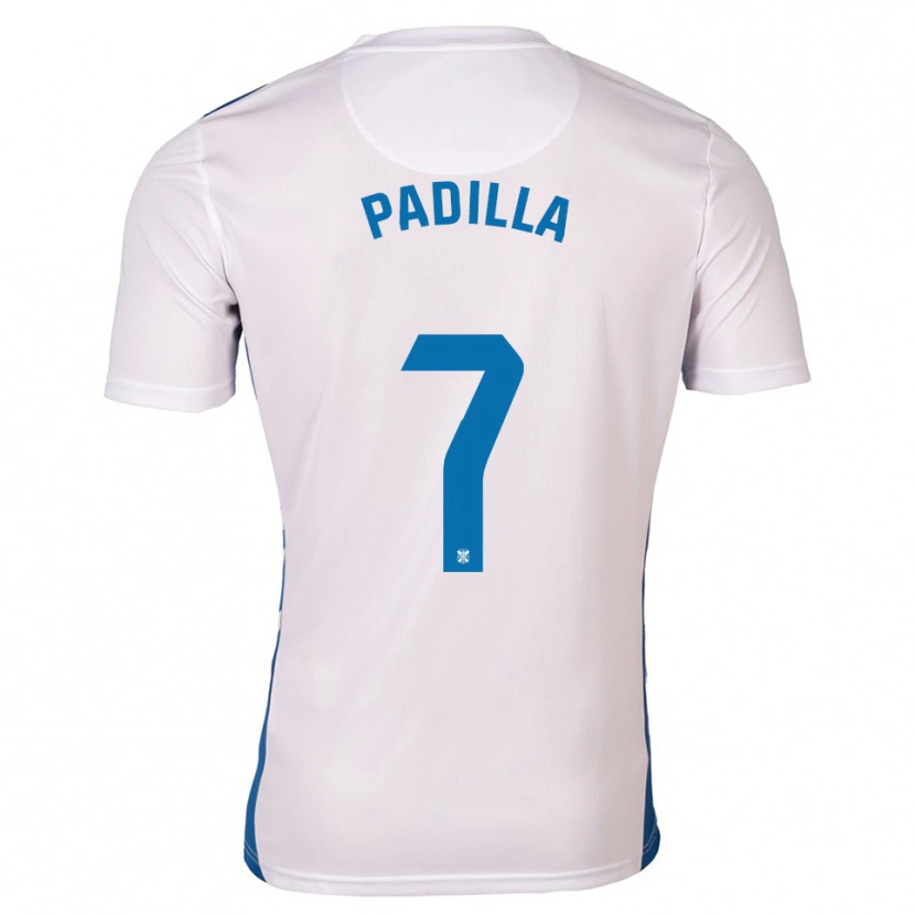 Danxen Herren Jorge Padilla #7 Weiß Blau Heimtrikot Trikot 2025/26 T-Shirt Österreich
