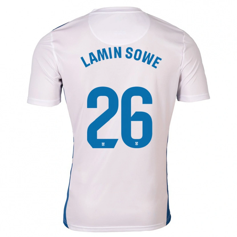 Danxen Herren Ba Lamin Sowe #26 Weiß Blau Heimtrikot Trikot 2025/26 T-Shirt Österreich