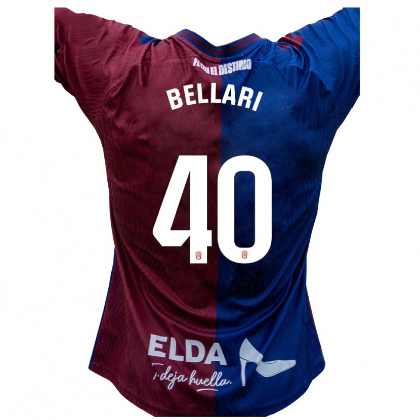 Danxen Herren Hamza Bellari #40 Blau Rot Heimtrikot Trikot 2025/26 T-Shirt Österreich