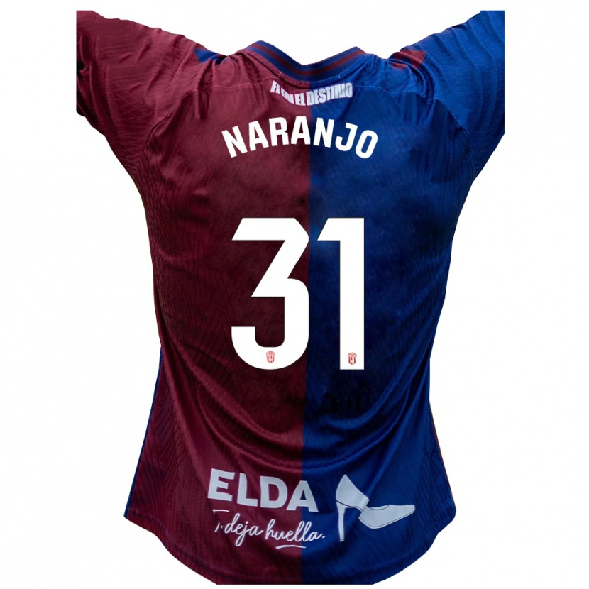 Danxen Herren David Naranjo #31 Blau Rot Heimtrikot Trikot 2025/26 T-Shirt Österreich