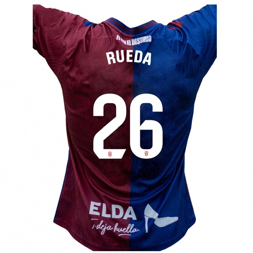 Danxen Herren Carlos Rueda #26 Blau Rot Heimtrikot Trikot 2025/26 T-Shirt Österreich