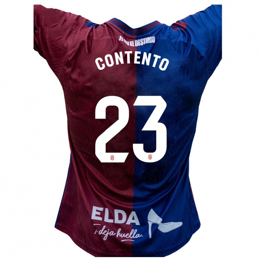 Danxen Herren Mateo Contento #23 Blau Rot Heimtrikot Trikot 2025/26 T-Shirt Österreich