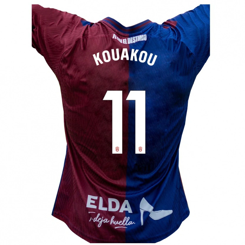 Danxen Herren Koffi Kouakou #11 Blau Rot Heimtrikot Trikot 2025/26 T-Shirt Österreich