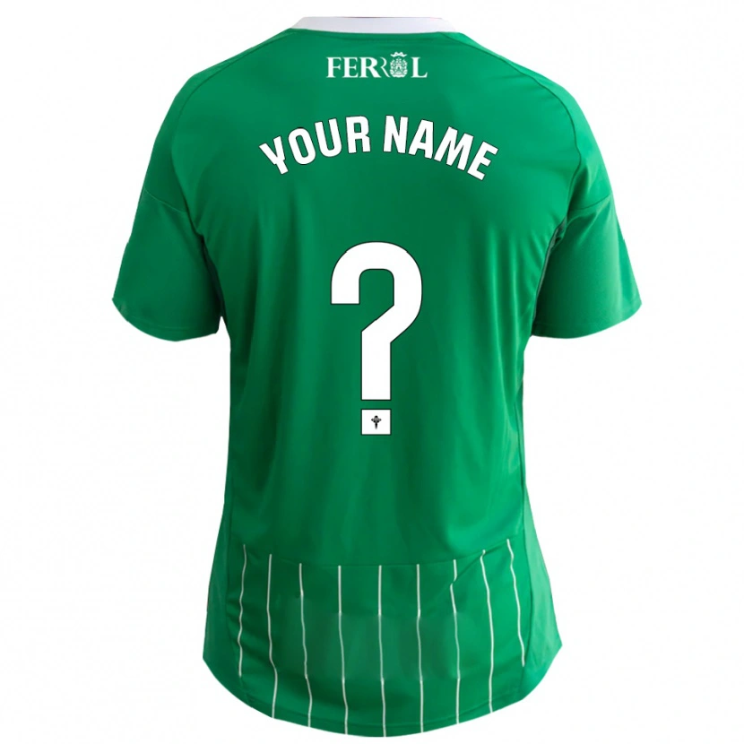 Danxen Herren Ihren Namen #0 Grün Weiß Heimtrikot Trikot 2025/26 T-Shirt Österreich
