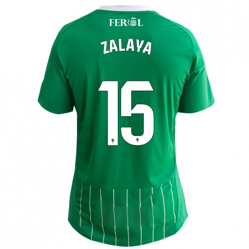 Danxen Herren Álex Zalaya #15 Grün Weiß Heimtrikot Trikot 2025/26 T-Shirt Österreich