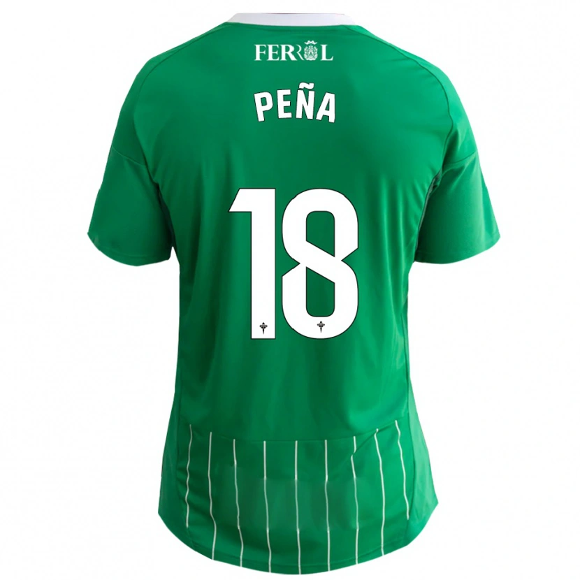 Danxen Herren Álvaro Peña #18 Grün Weiß Heimtrikot Trikot 2025/26 T-Shirt Österreich
