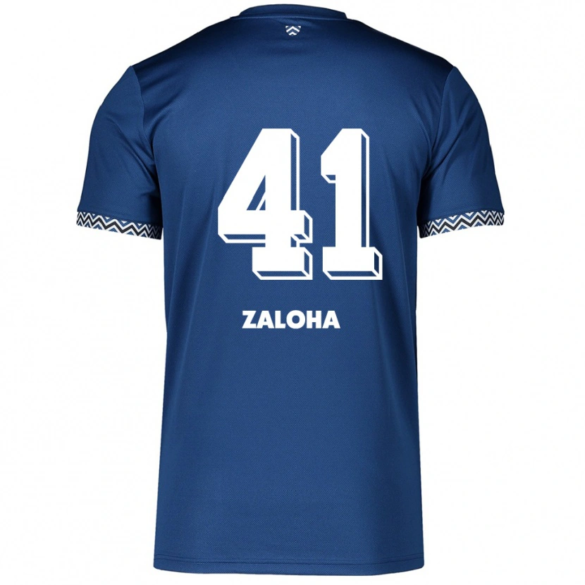 Danxen Herren Artem Zaloha #41 Marineblau Weiß Heimtrikot Trikot 2025/26 T-Shirt Österreich