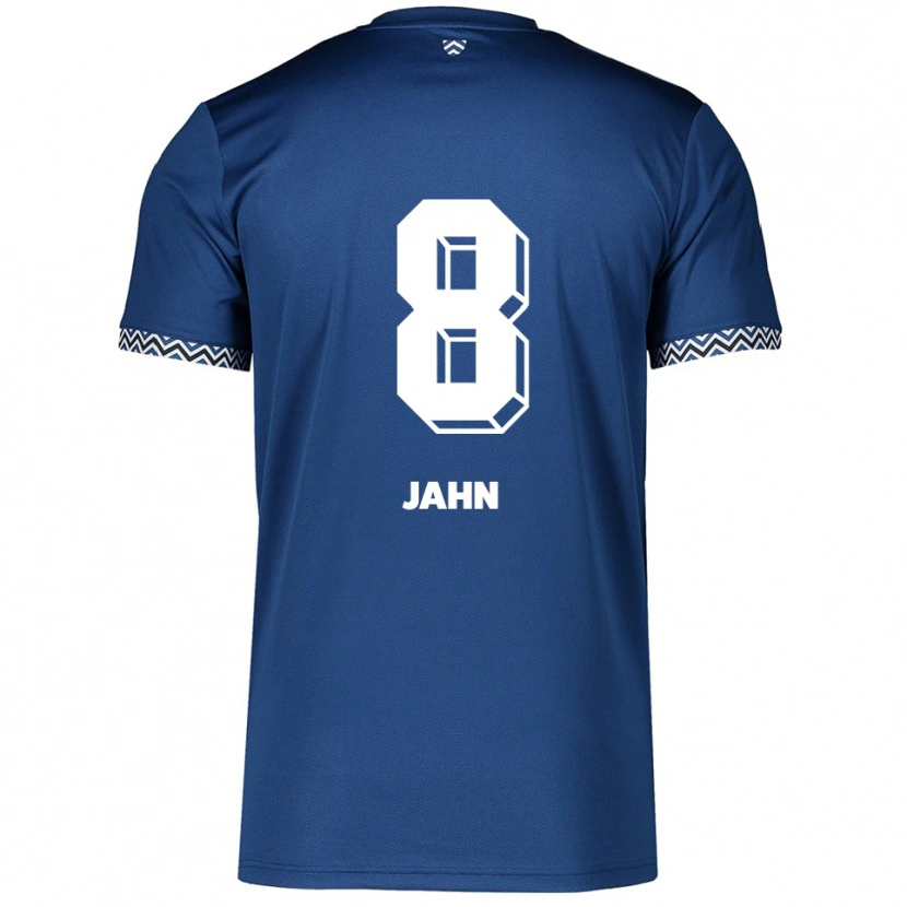Danxen Herren Pamela Jahn #8 Marineblau Weiß Heimtrikot Trikot 2025/26 T-Shirt Österreich