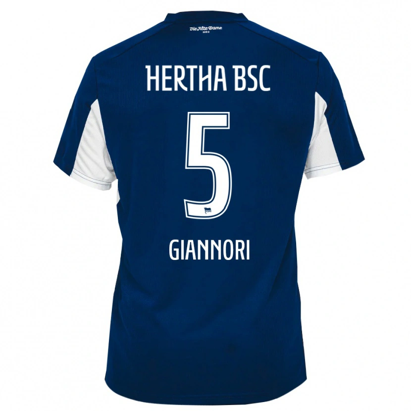 Danxen Herren Nora Giannori #5 Weiß Blau Heimtrikot Trikot 2025/26 T-Shirt Österreich