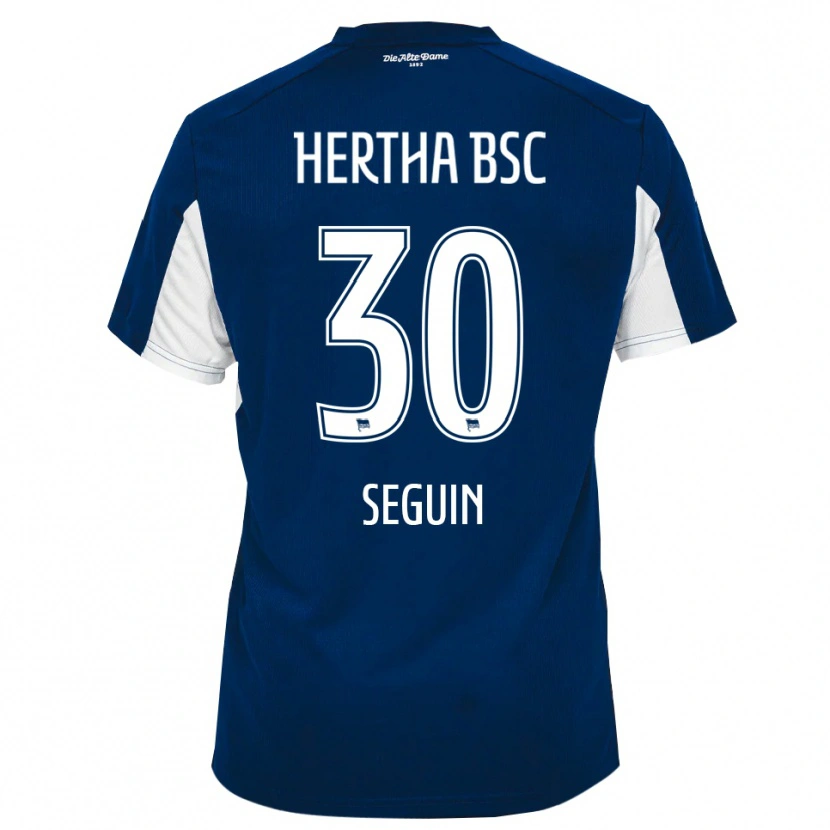 Danxen Herren Paul Seguin #30 Weiß Blau Heimtrikot Trikot 2025/26 T-Shirt Österreich