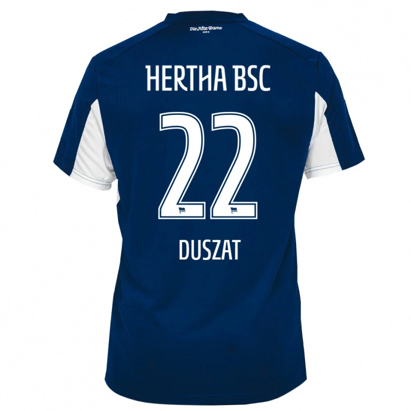 Danxen Herren Sarah Duszat #22 Weiß Blau Heimtrikot Trikot 2025/26 T-Shirt Österreich