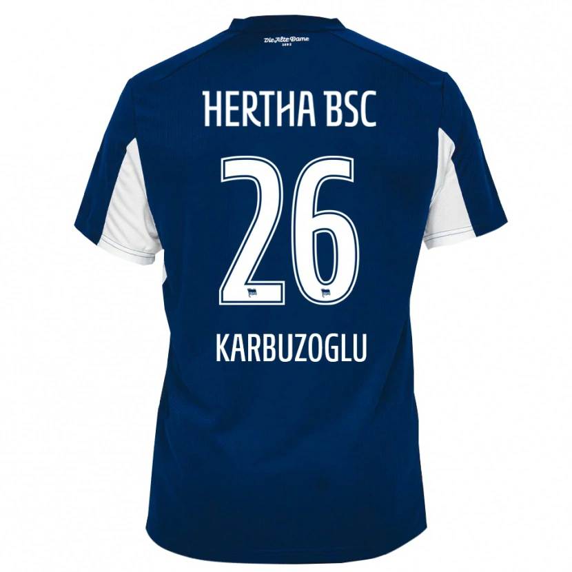 Danxen Herren Mikail Karbuzoglu #26 Weiß Blau Heimtrikot Trikot 2025/26 T-Shirt Österreich