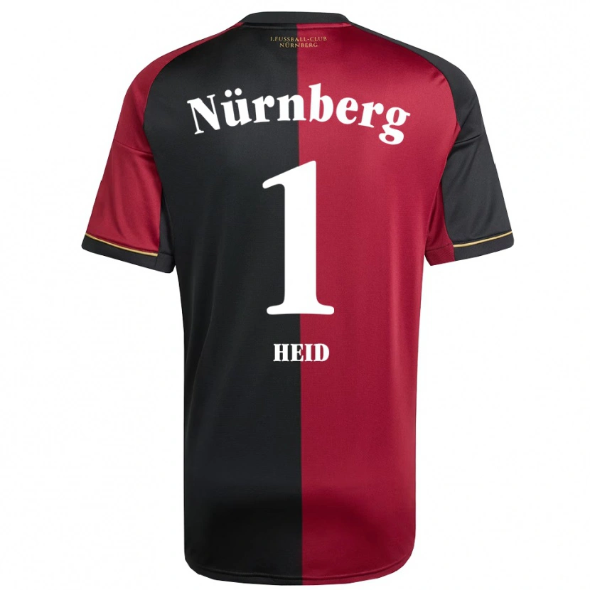 Danxen Herren Noah Heid #1 Burgunder Schwarz Heimtrikot Trikot 2025/26 T-Shirt Österreich